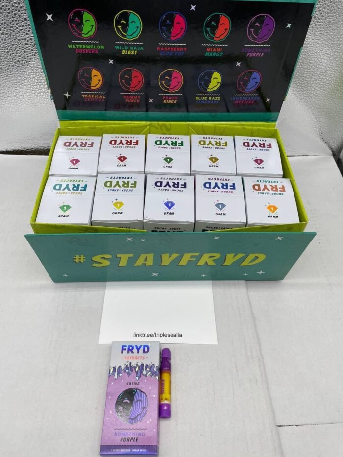 #J40 Authentic Fry'D (1G) Cartridges 🤯